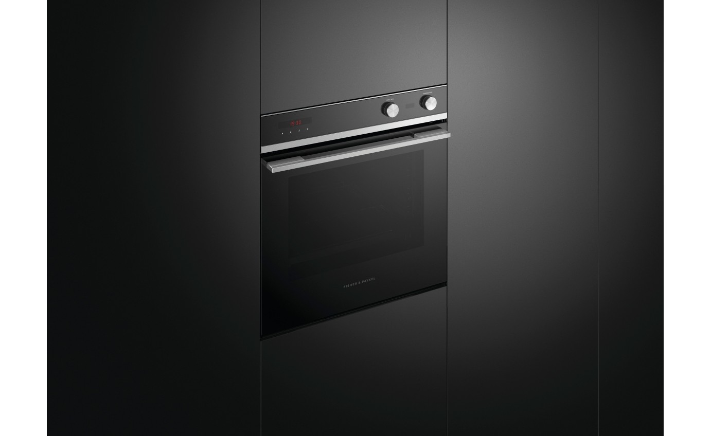 Fisher & Paykel 60cm Series 7 Contemporary Pyrolytic Oven, 9 Function OB60SD9PX2