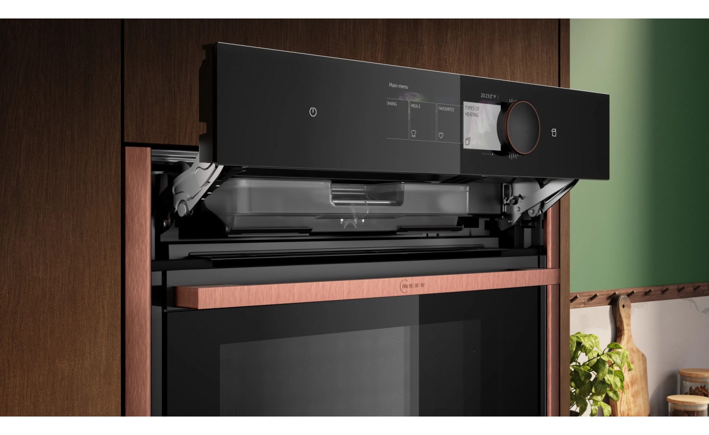 Neff 60cm N 90 Built-in Pyrolytic Oven with Added Steam Function (Anthracite Grey) B69VY7MY0AAG
