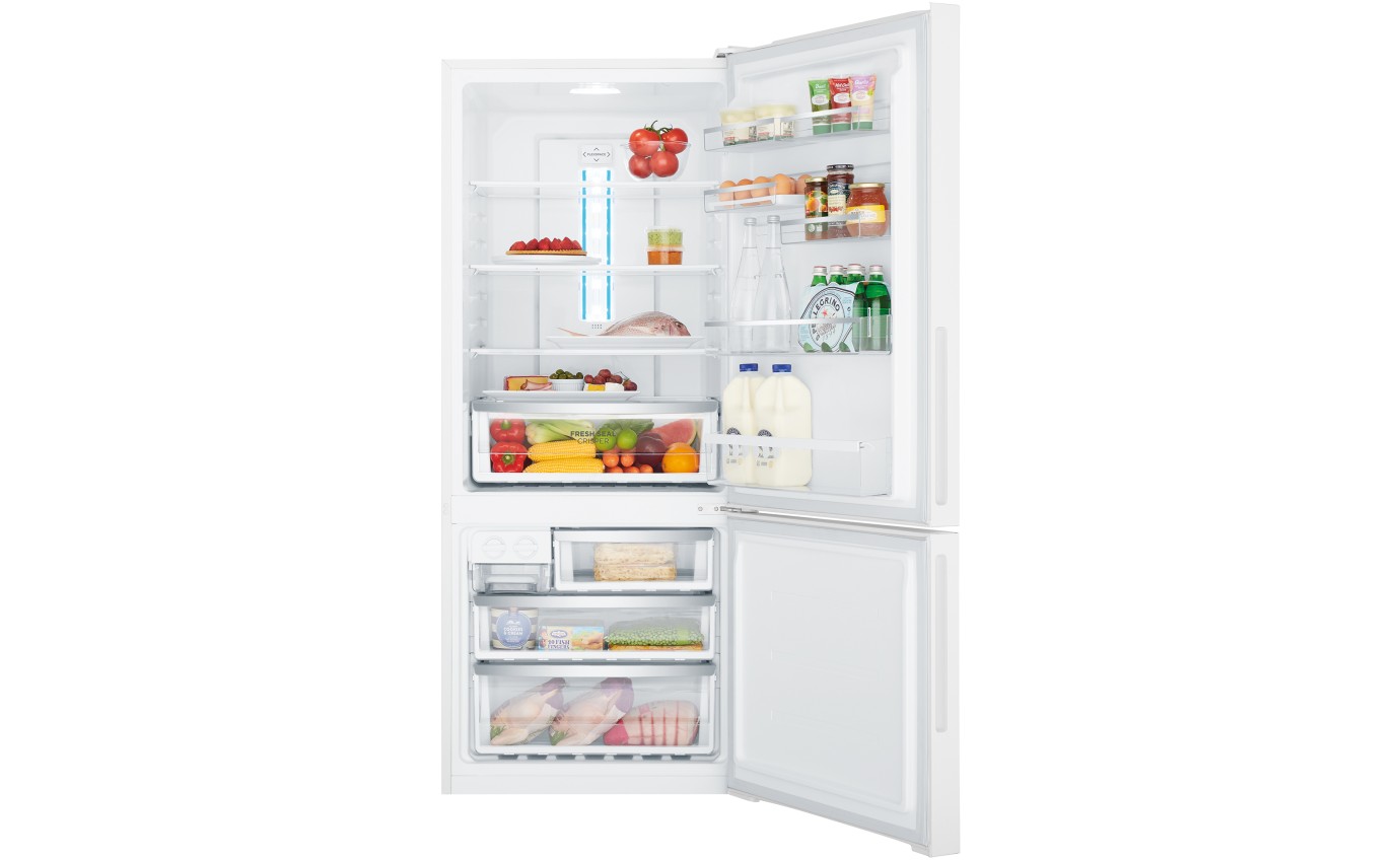 Westinghouse 425L Bottom Mount Fridge (White) WBE4302WCR