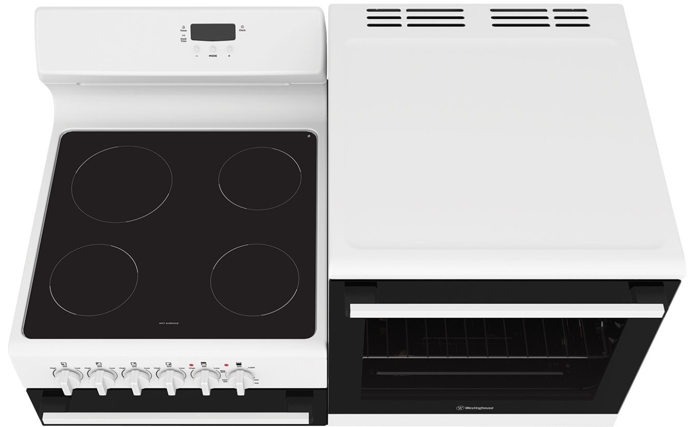 Westinghouse Electric Elevated Freestanding Cooker WDE143WCR