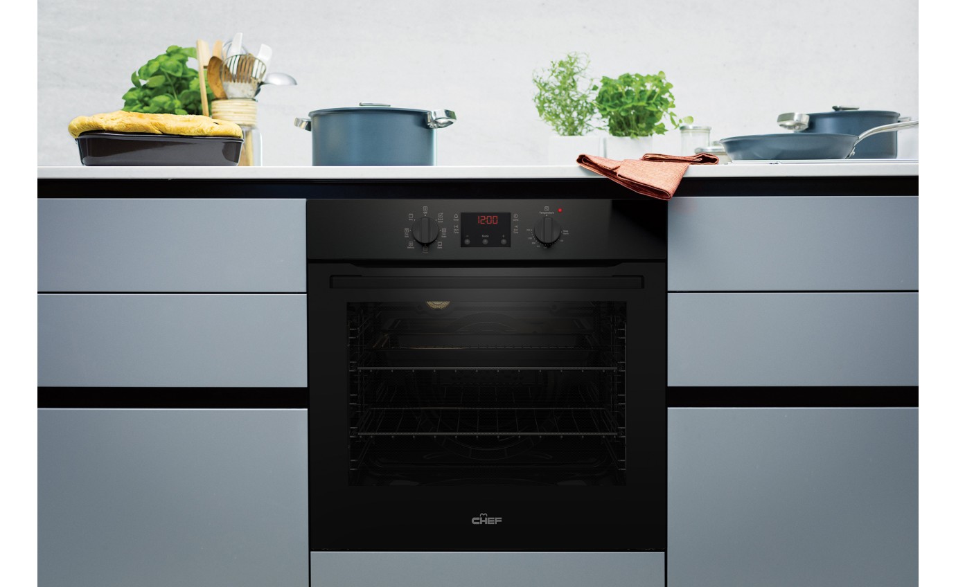 Chef 60cm Fan Forced Oven CVE614DB