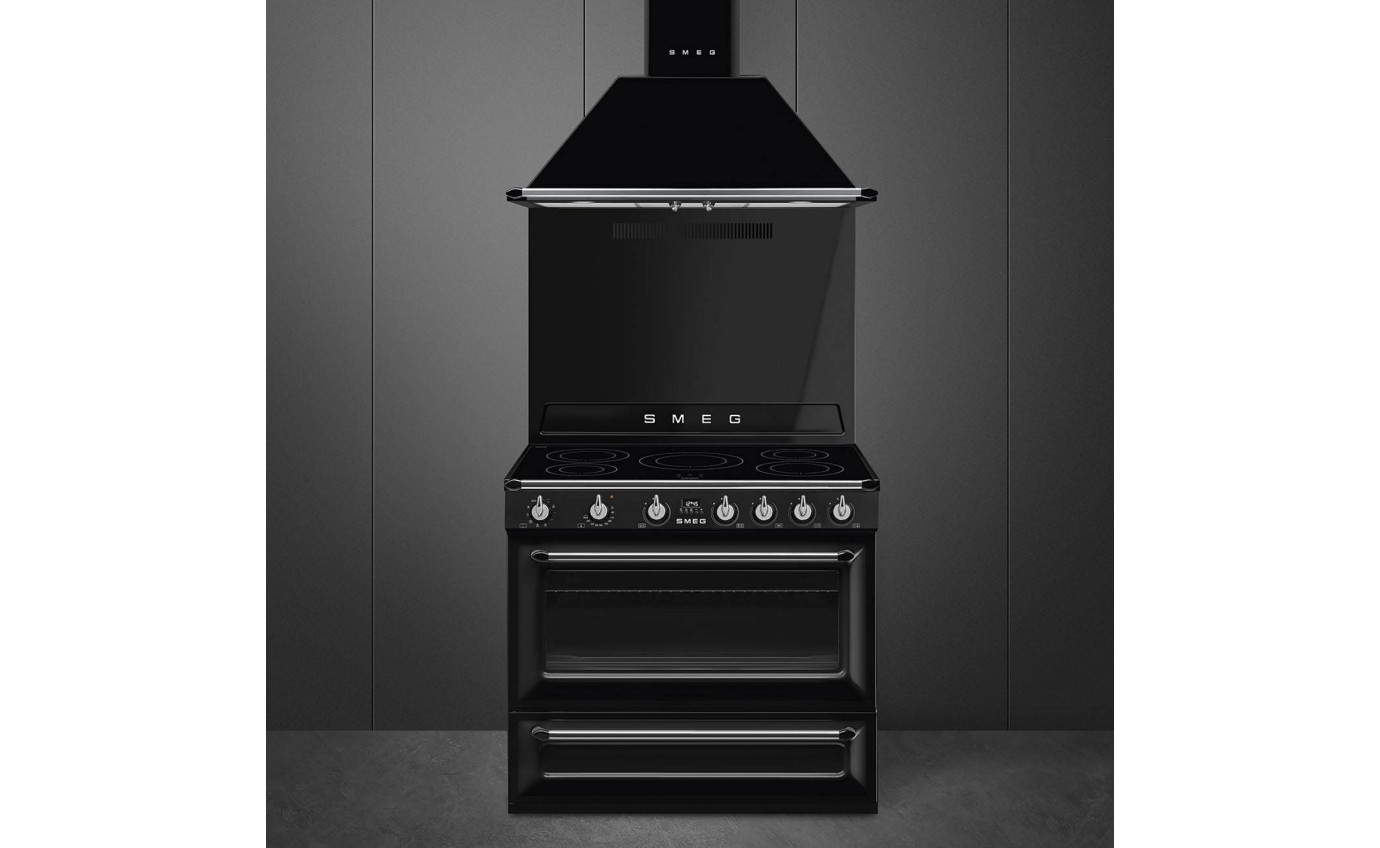 Smeg 90cm Victoria Freestanding Cooker TR90IBL2