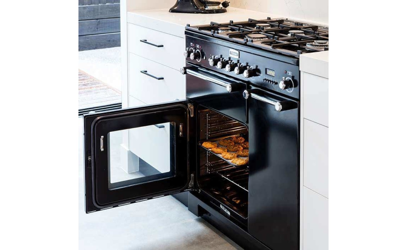 Falcon 90cm Dual Fuel Range Cooker CDL90DFRBBR