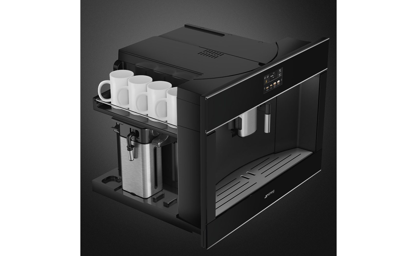 Smeg 45cm Dolce Stil Novo Built-in Coffee Machine CMS4604NX