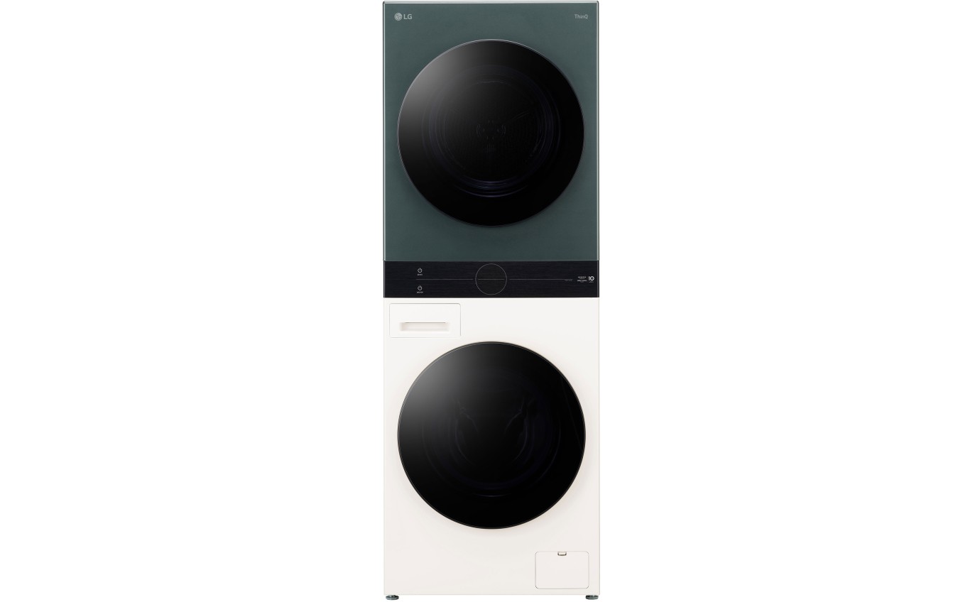 LG 12kg/9kg Wash Tower - Forest Green/Beige WWT1209FGB