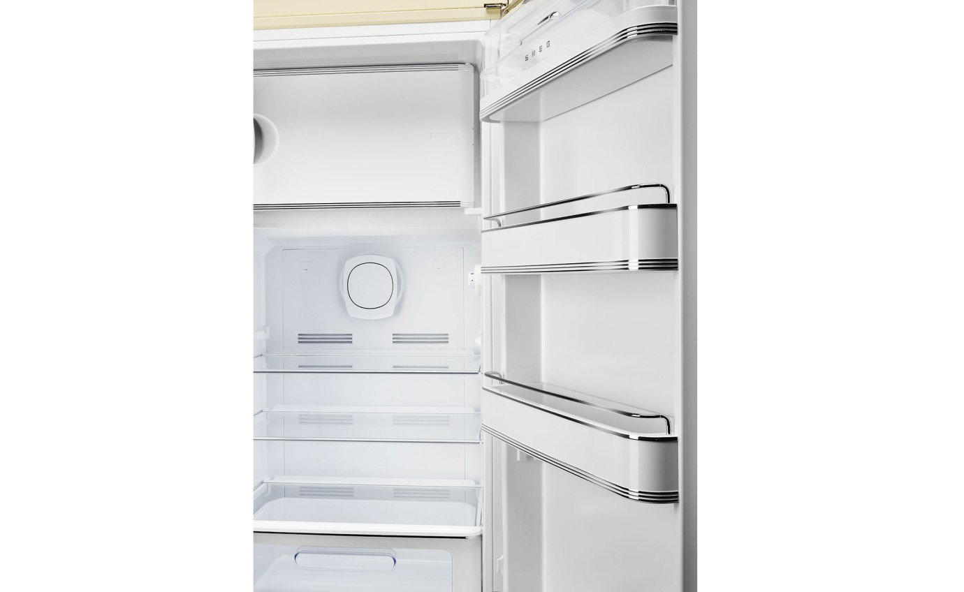 Smeg 270L 50s Style Retro Single Door Fridge (Cream) FAB28RCR5AU