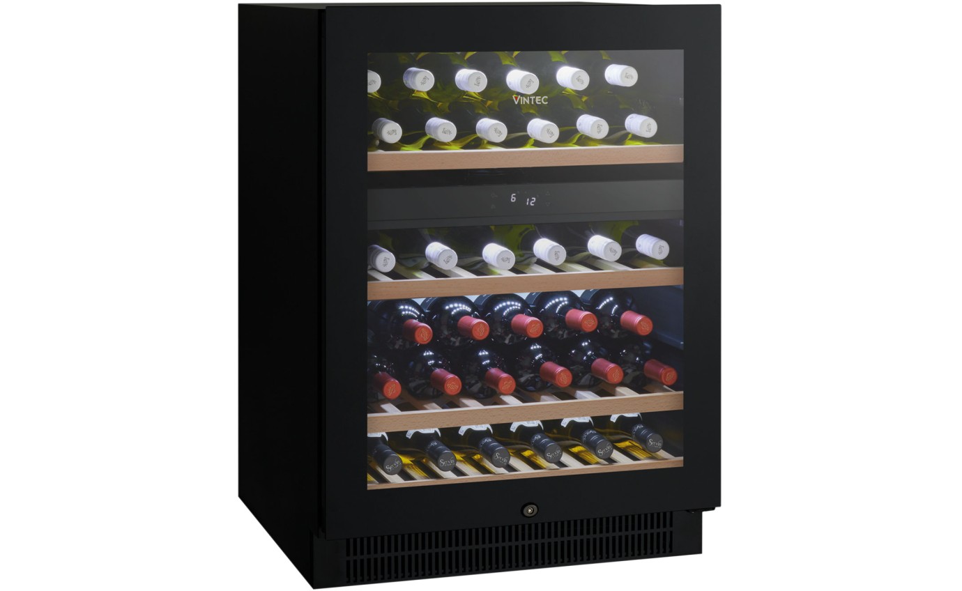 Vintec 50 Bottle Dual Zone Wine Cabinet VWD050SBBX