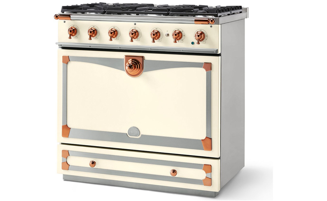 La Cornue Albertine 90cm Dual Fuel Range Cooker ALB90DFIVCN