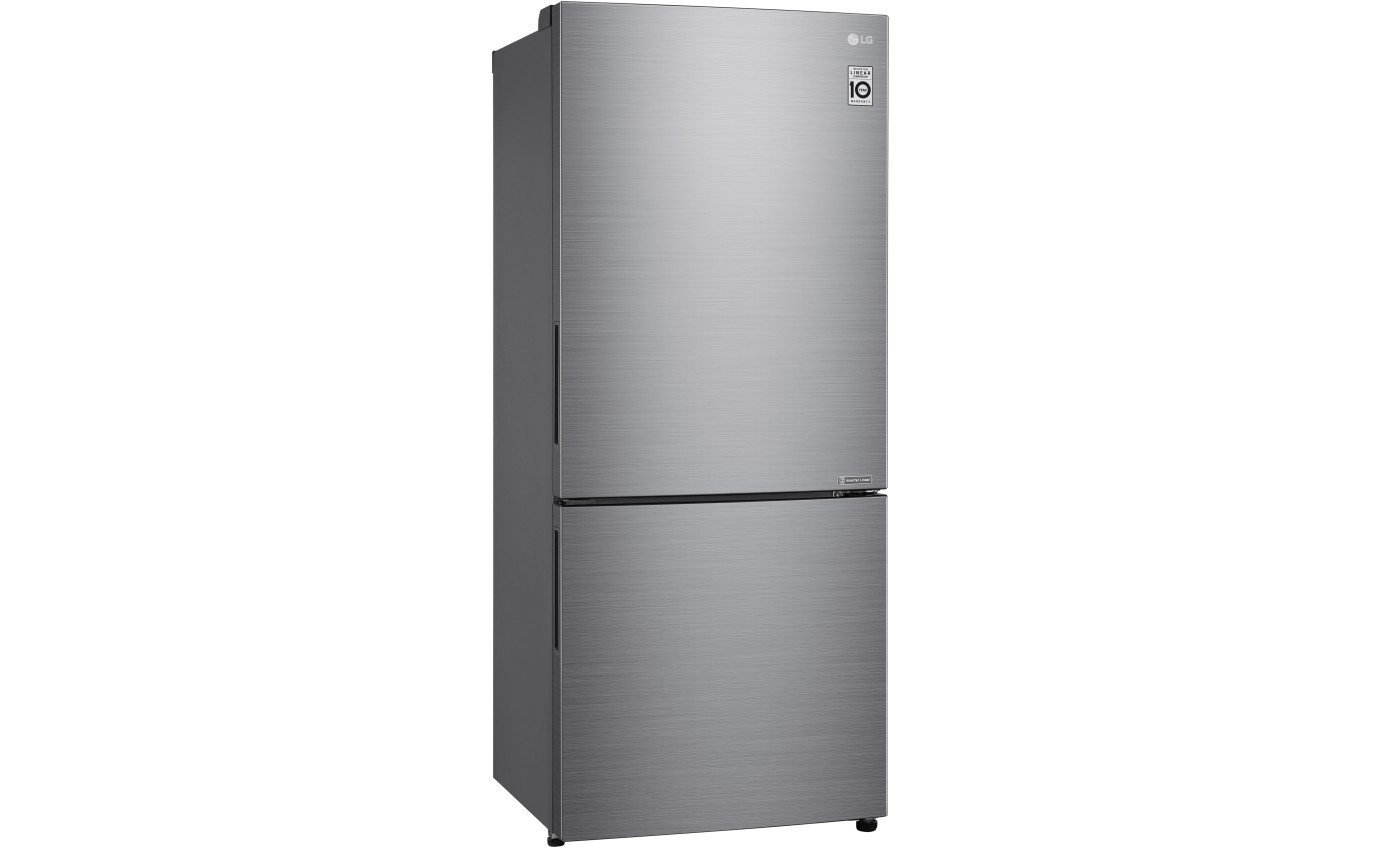 LG 420L Bottom Mount Fridge (Stainless Steel) GB455PL