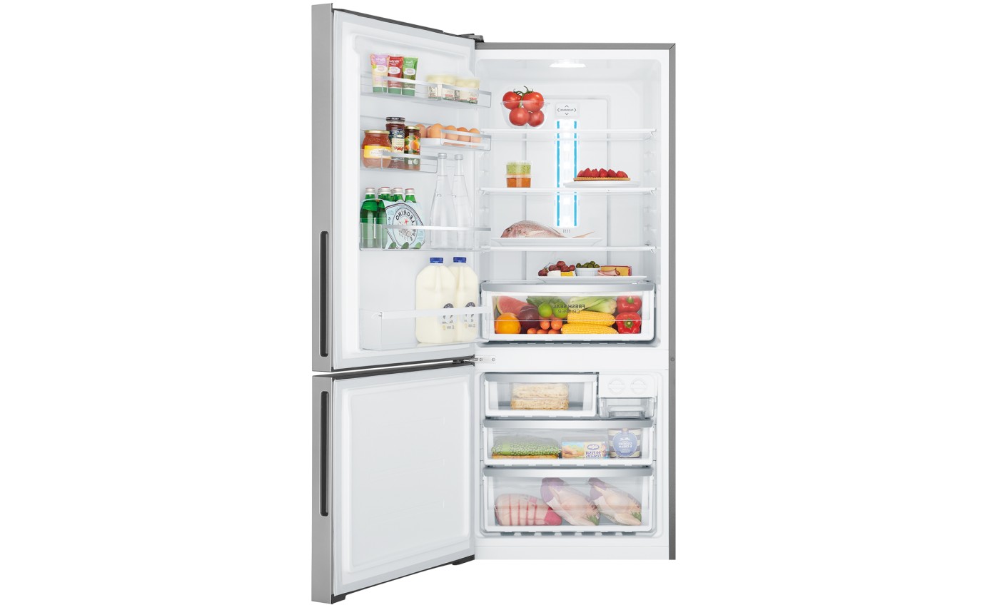 Westinghouse 425L Bottom Mount Fridge (Silver) WBE4302ACL