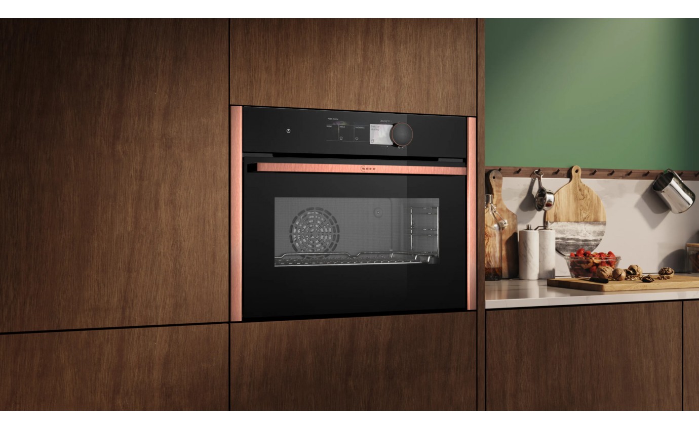 Neff 45cm N 90 Built-in Compact Oven with Steam Function (Brushed Bronze) C29FY5CY0BB