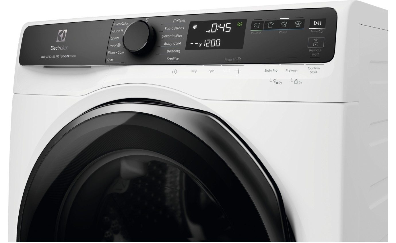 Electrolux 10kg UltimateCare 700 Front Load Washing Machine (White) EWF1043R7WCS
