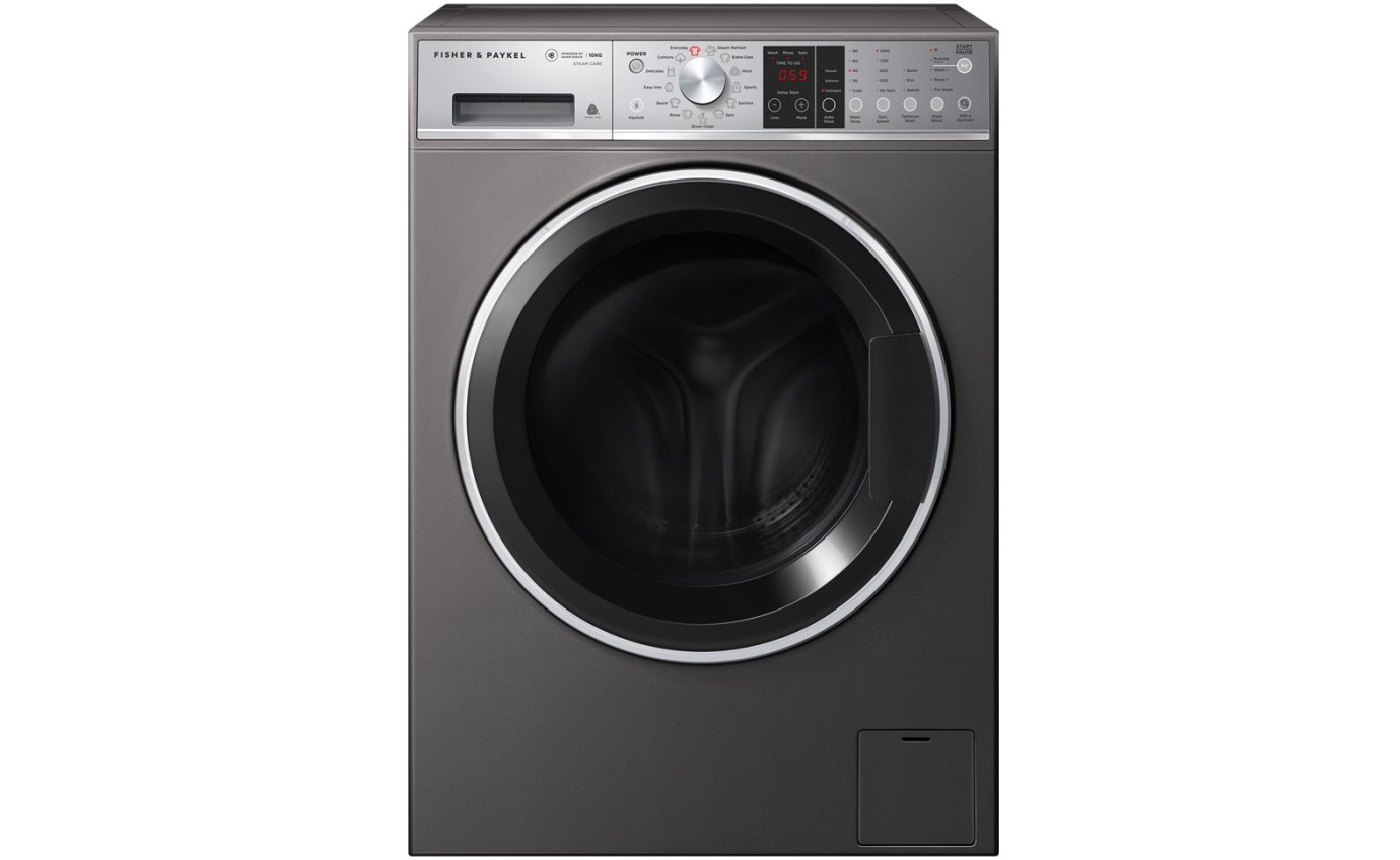 Fisher & Paykel 10kg Series 9 Front Loader Washer, Steam Care WH1060SG1