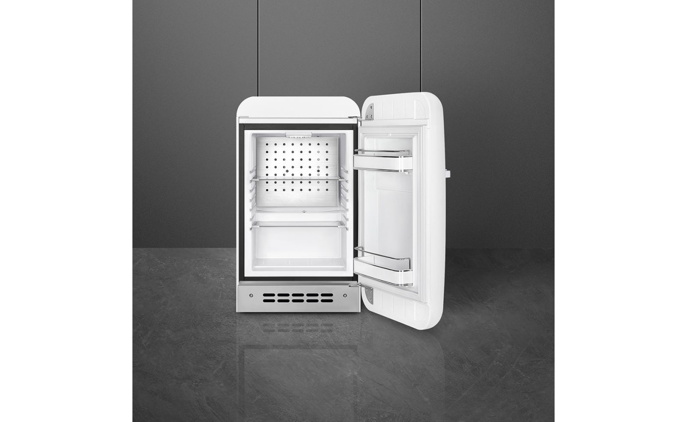 Smeg 34L 50s Style Retro Bar Fridge (White) FAB5RWH5AU
