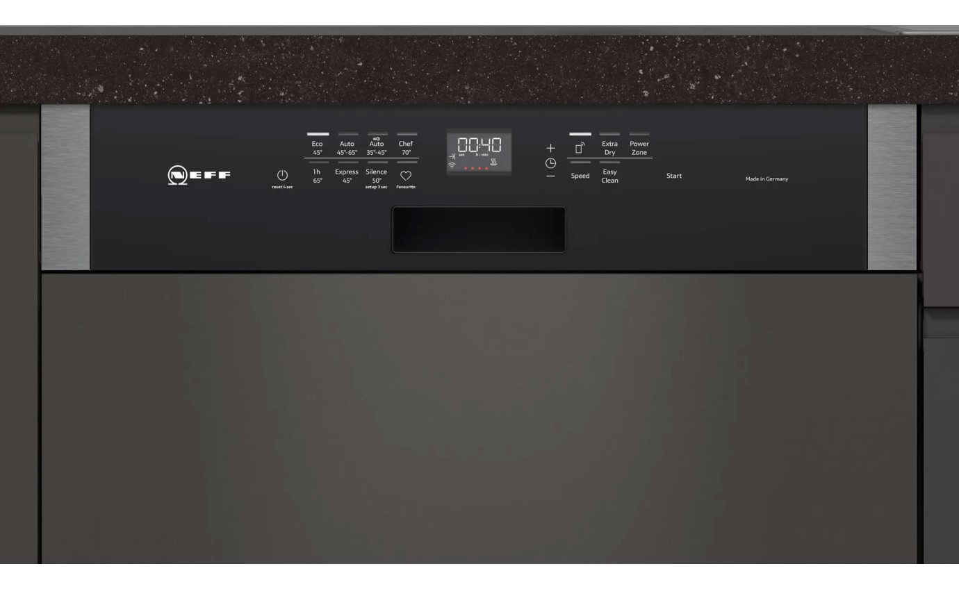 Neff 60cm N 70 Semi Integrated Dishwasher S247HDS01A