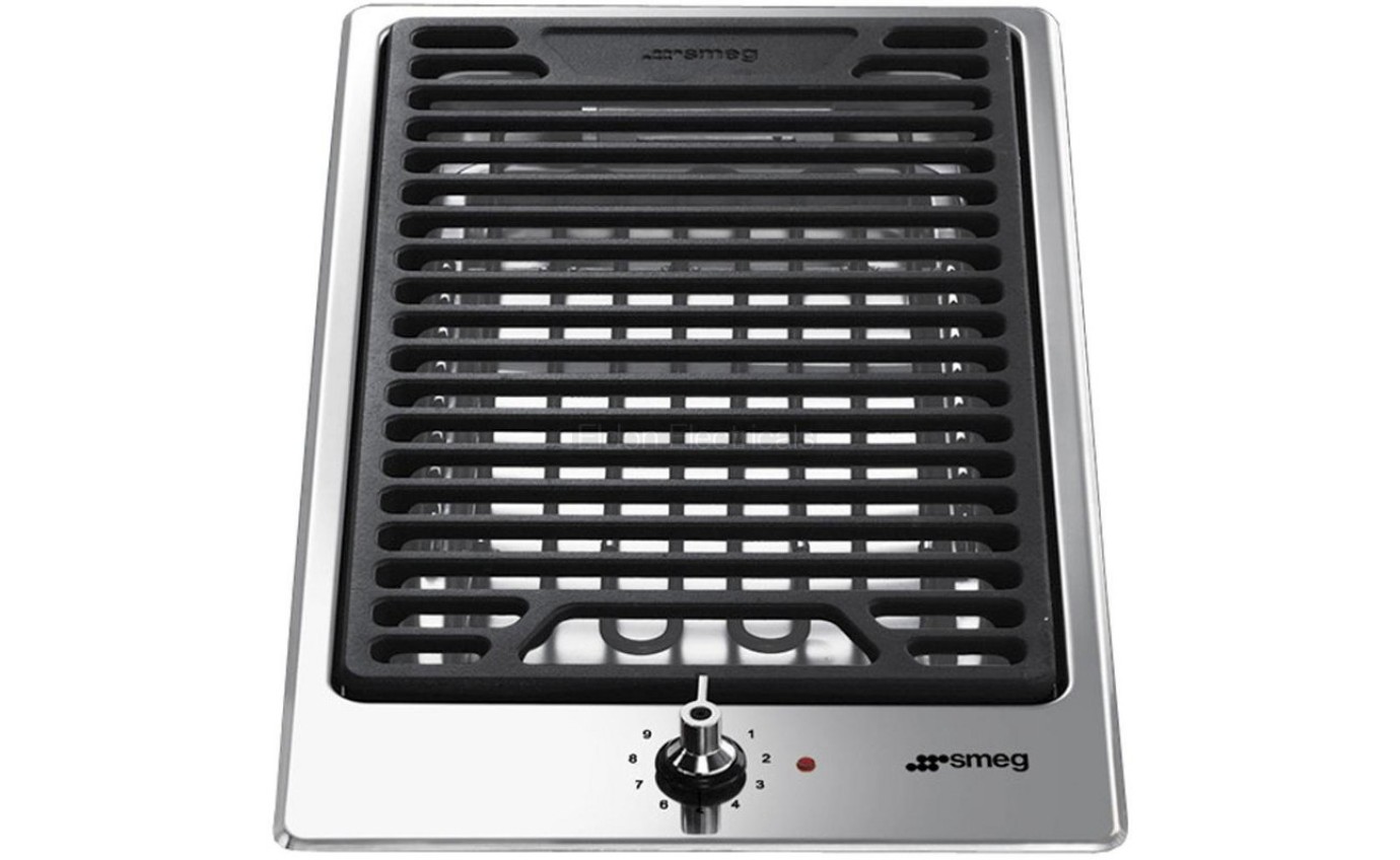 Smeg 30cm Ultra-low Profile Stone Grill PGF30B
