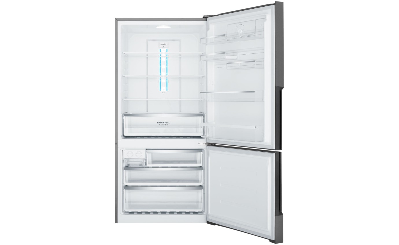 Westinghouse 496L Bottom Mount Fridge (Dark Stainless Steel) WBE5300BCR