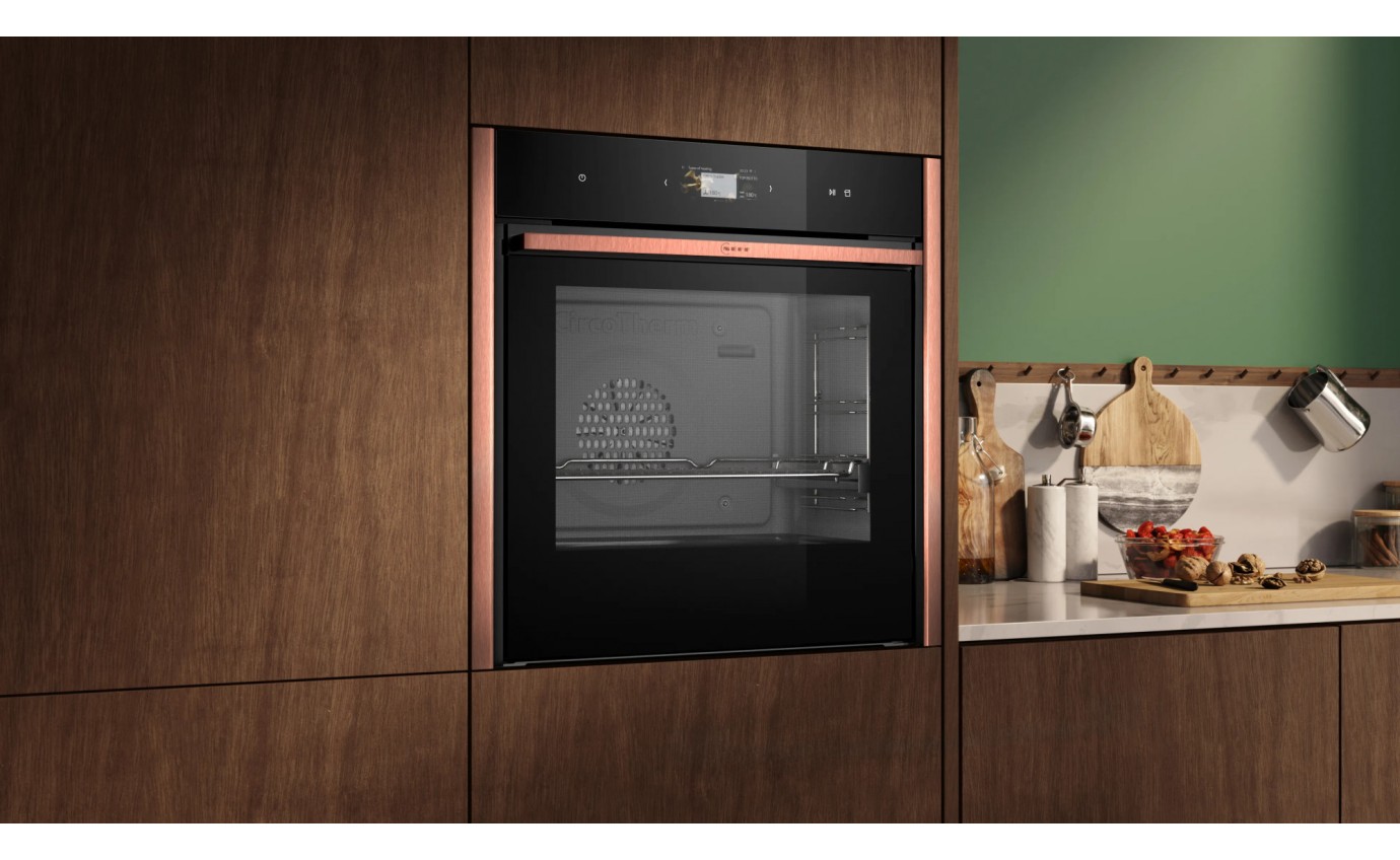 Neff 60cm N 90 Built-in Oven with Steam Function (Metallic Silver) B69FS5CY0AMS