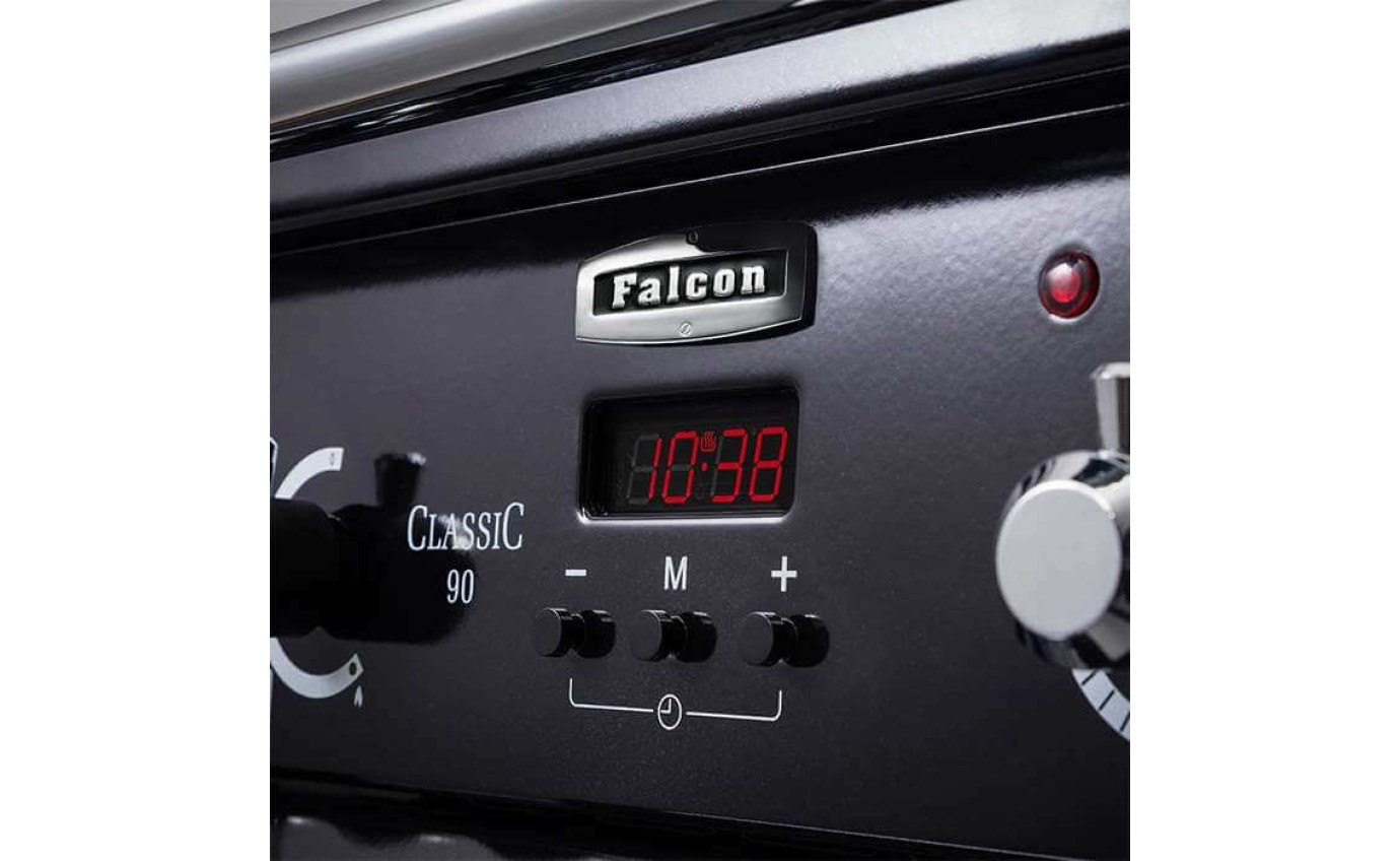 Falcon 90cm Dual Fuel Range Cooker CDL90DFRBBR