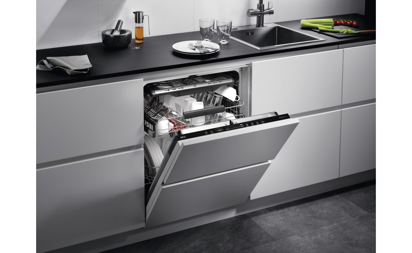 AEG 60cm Fully Integrated Dishwasher FSE73800RO