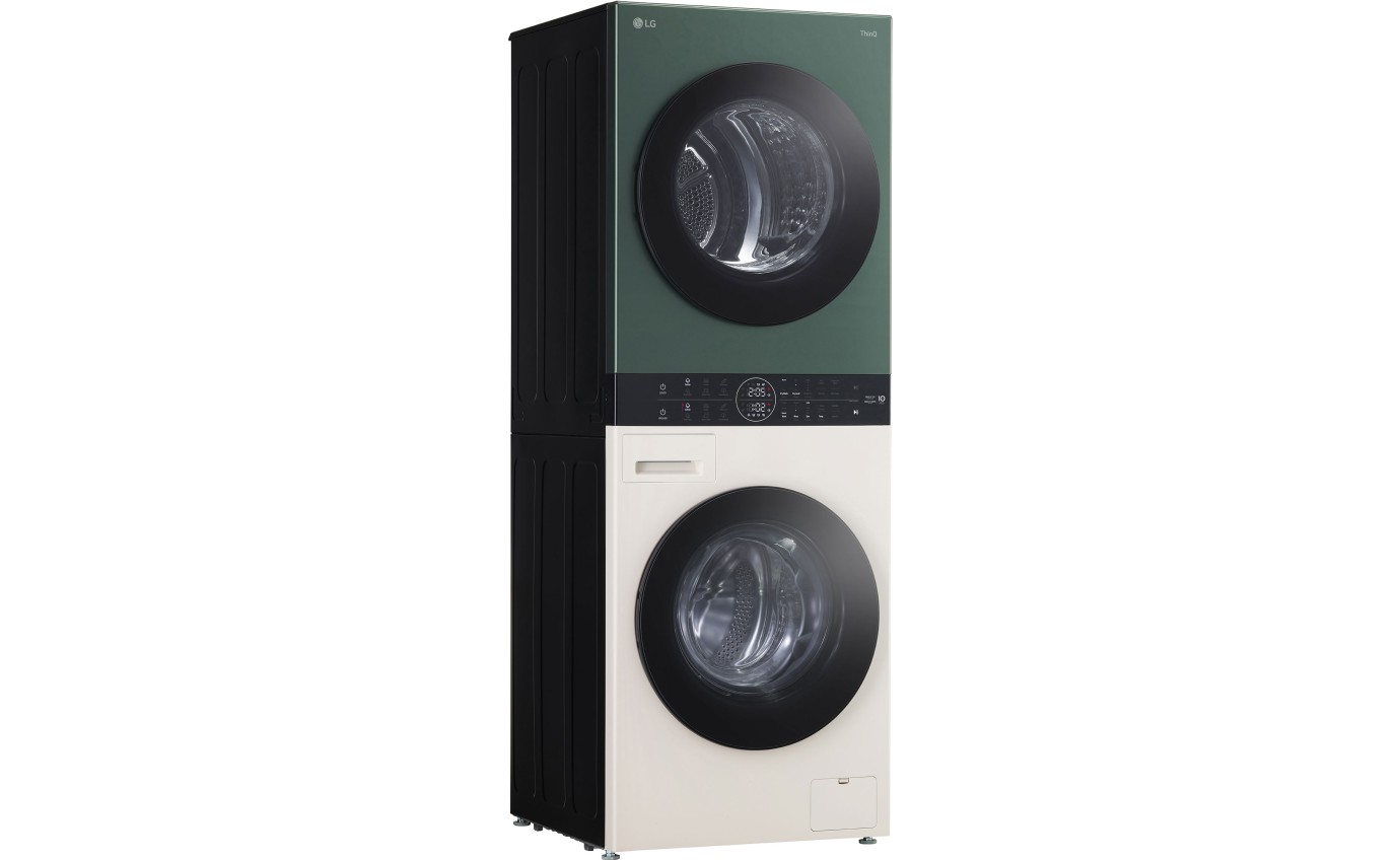 LG 12kg/9kg Wash Tower - Forest Green/Beige WWT1209FGB