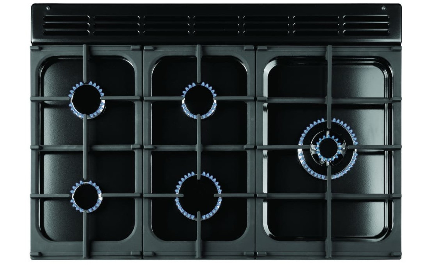 Falcon 90cm Dual Fuel Range Cooker CDL90DFRBBR