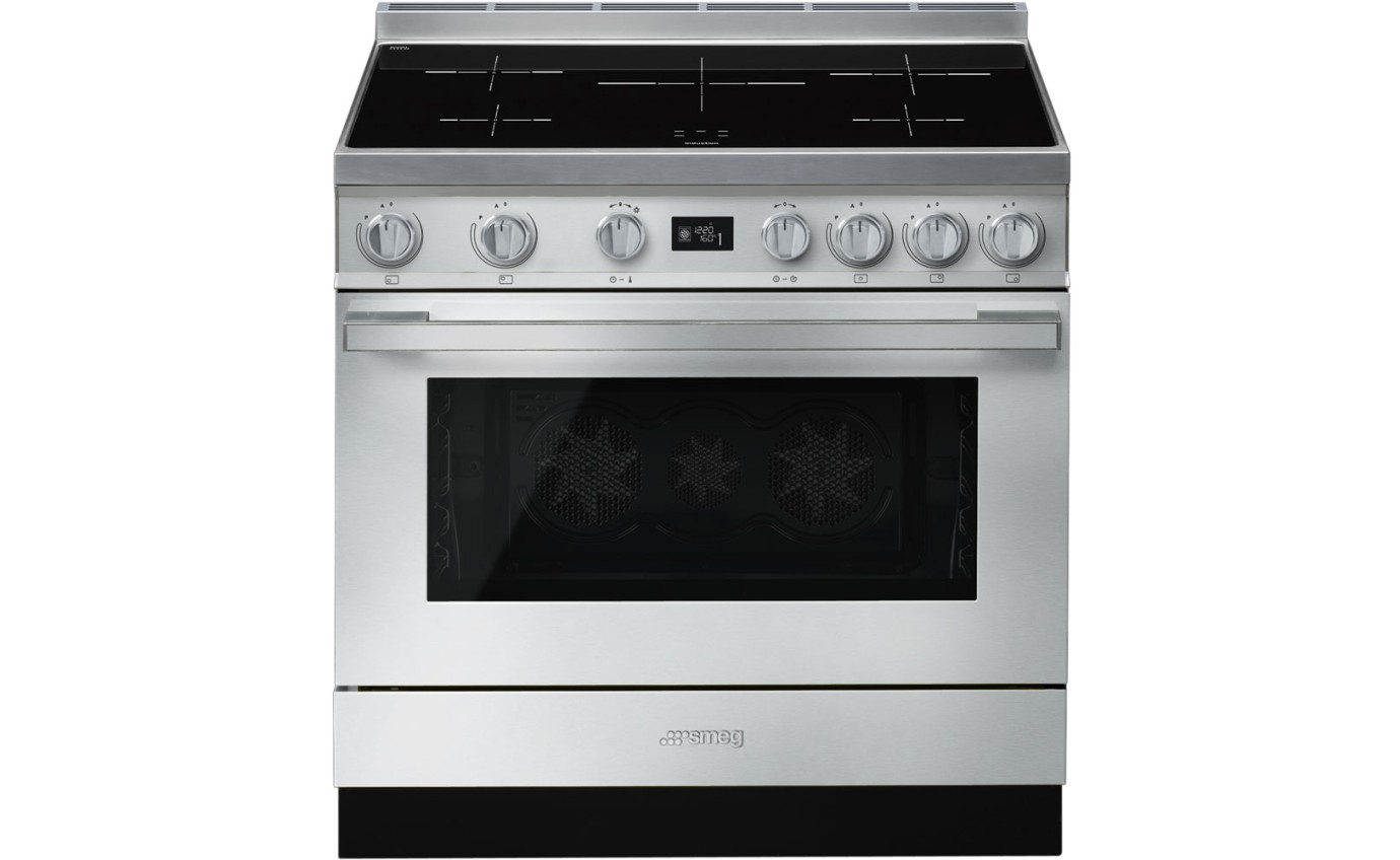 Smeg 90cm Portofino Freestanding Cooker (Stainless Steel) CPF9IPX