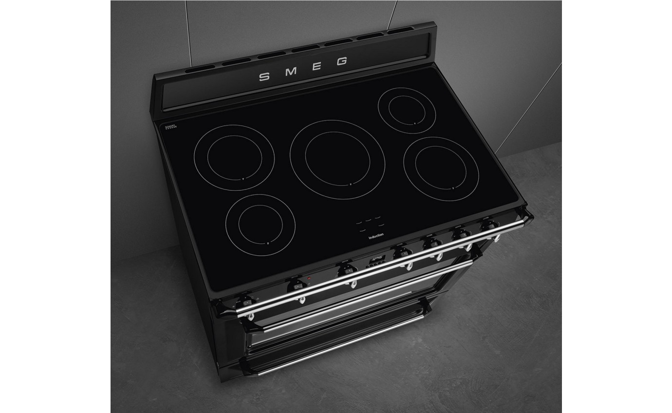 Smeg 90cm Victoria Freestanding Cooker TR90IBL2