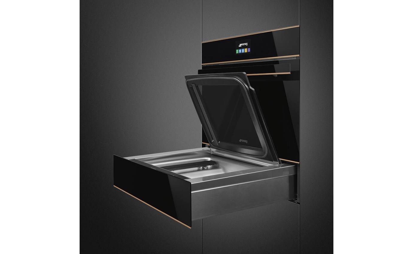 Smeg 45cm Dolce Stil Novo Built-In Blast Chiller SAB4604NR