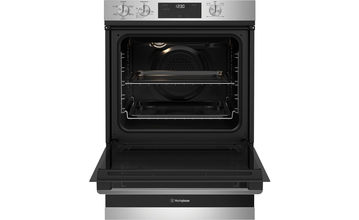 Westinghouse 60cm Multifunction 5 Oven with Grill Stainless Steel WVE6565SD Hart Co