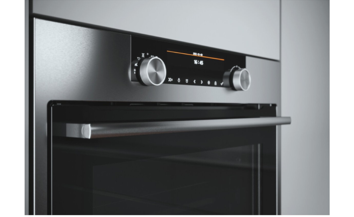 Asko 60cm Pyrolitic Self Clean™ Oven (Stainless Steel) OP8687S