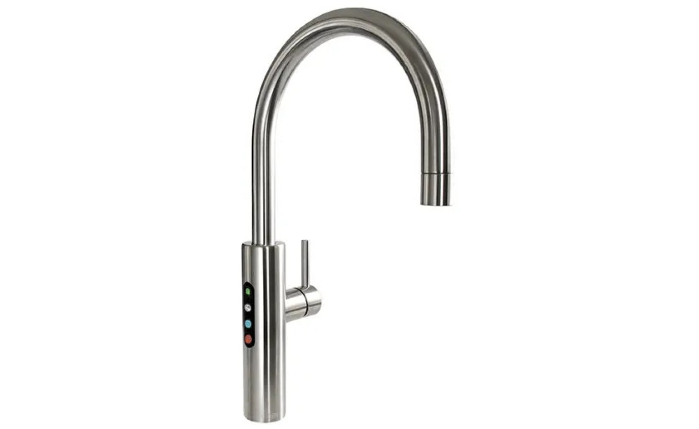 Billi Home BCS Gooseneck Multifunction Mixer Tap in Brushed Nickel 925100GBR