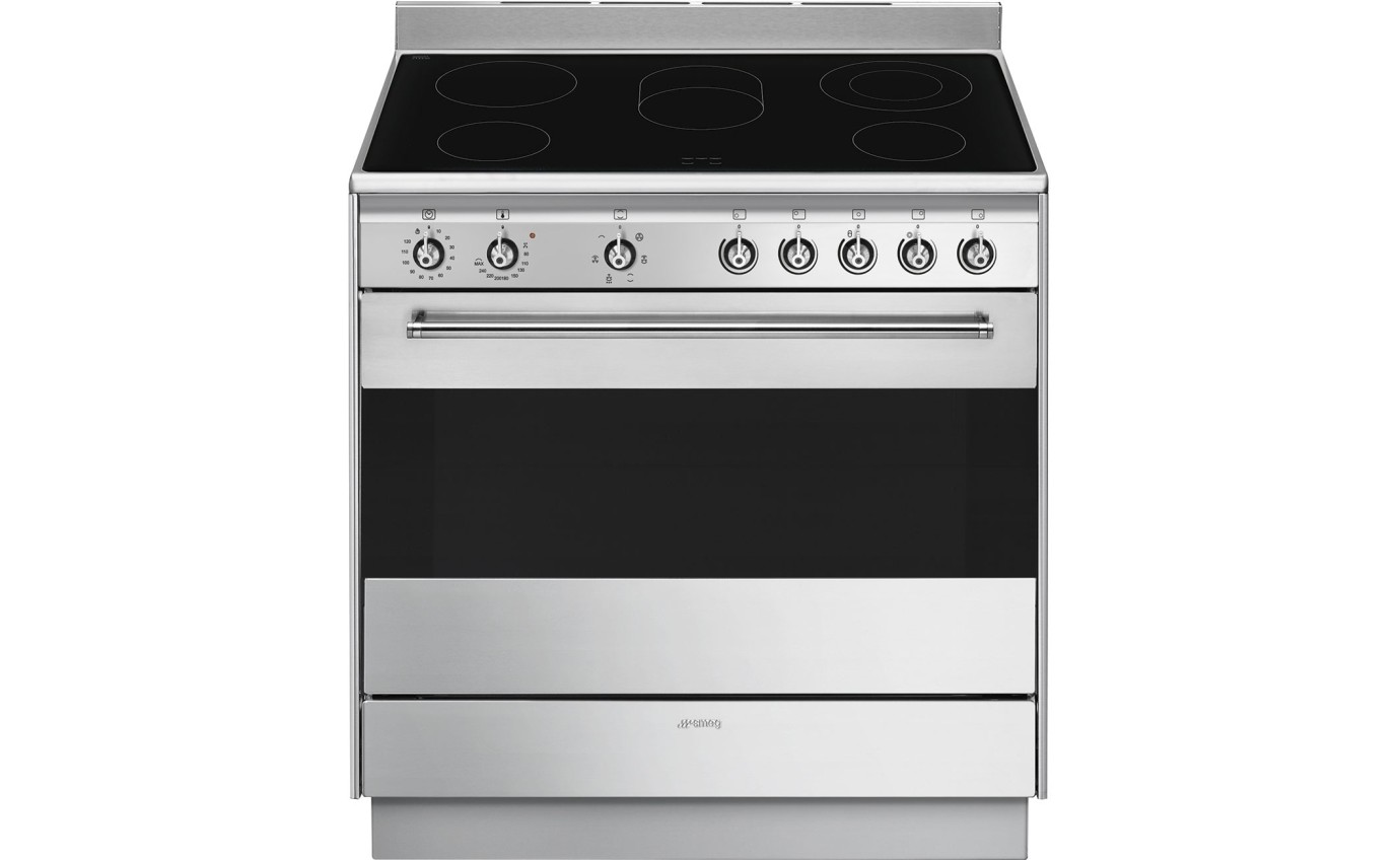 Smeg 90cm Freestanding Electric Cooker FS9010CER1 Hart & Co.