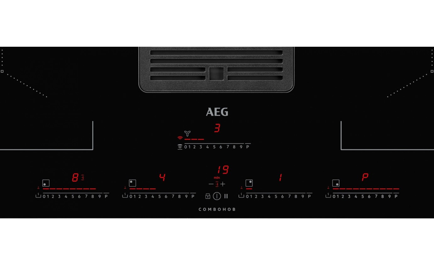 AEG 83cm Induction Cooktop with Hood IDK84454IB