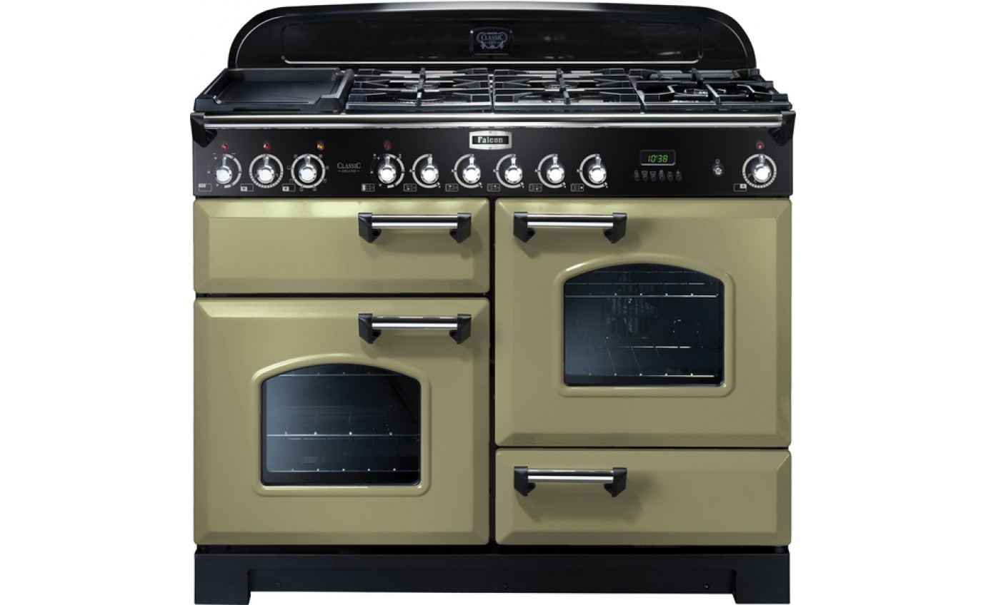 Falcon Classic Deluxe 110cm Dual Fuel Upright Cooker CDL110DFOGCH