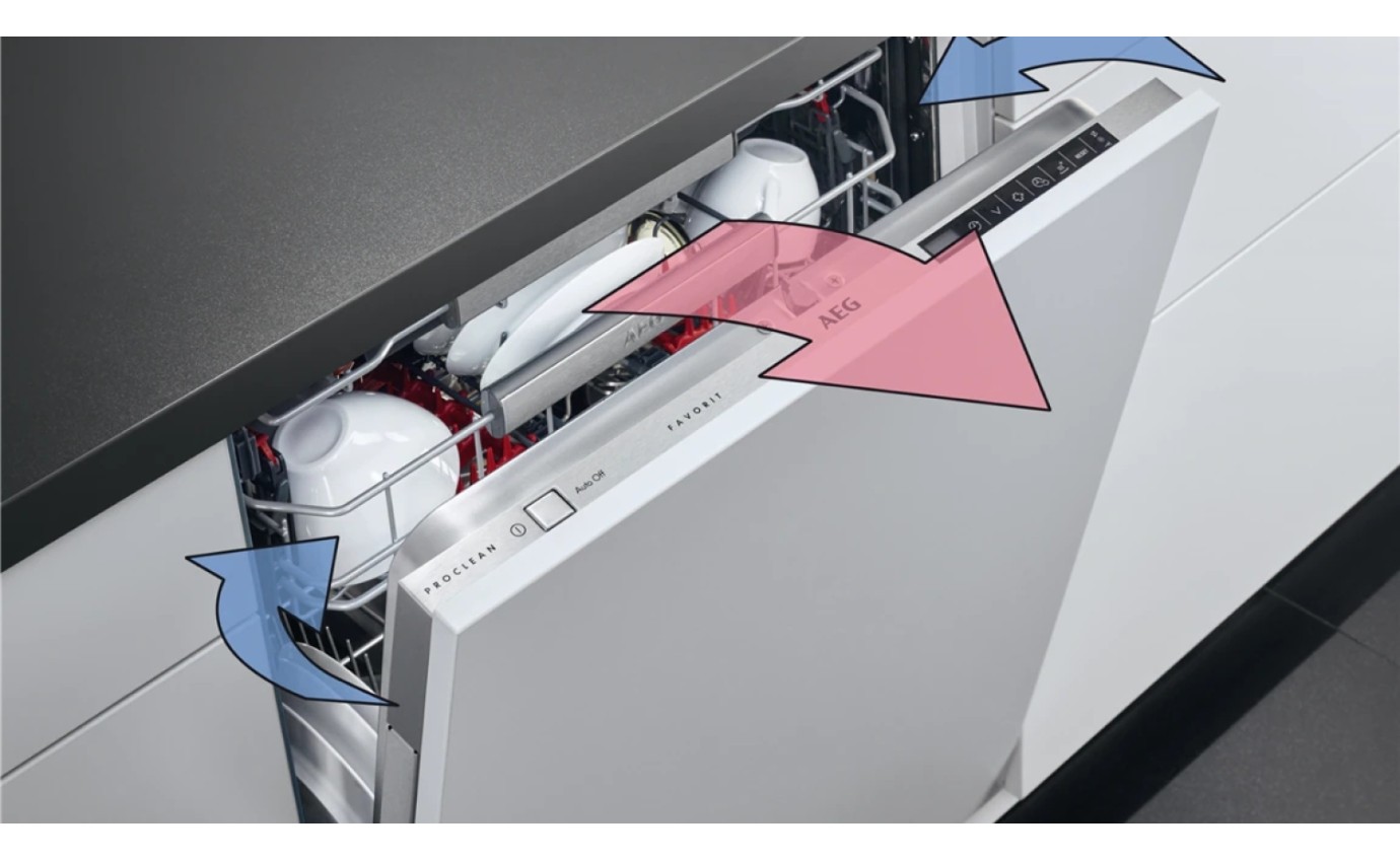 AEG 60cm ProClean™ Built-Under Dishwasher with ComfortLift™ FFE72800PM