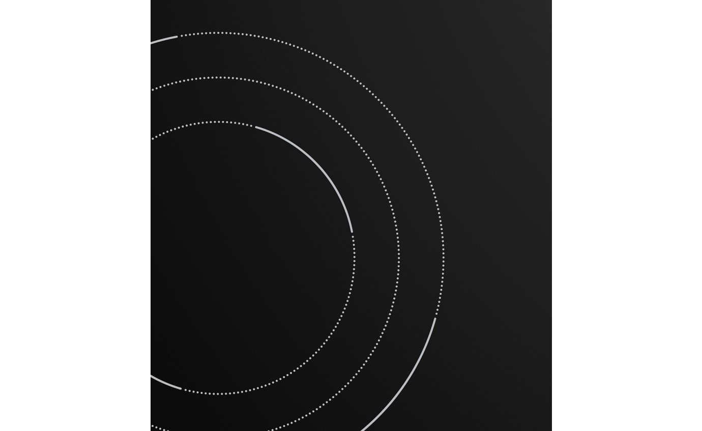 3 zone ceramic cooktop