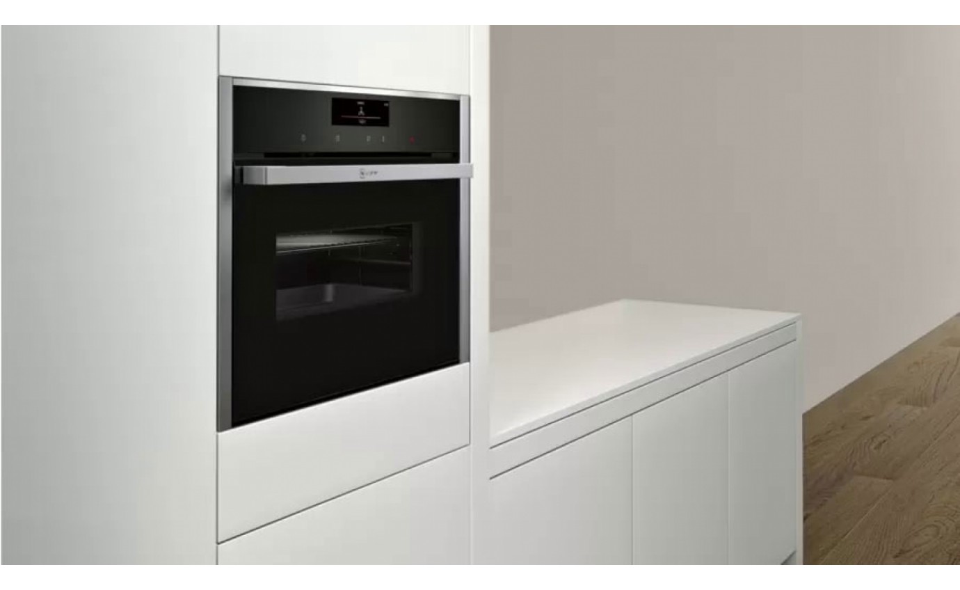 Neff 60cm Built-in Compact Oven with Microwave Function (Stainless Steel) C28MT27H0B