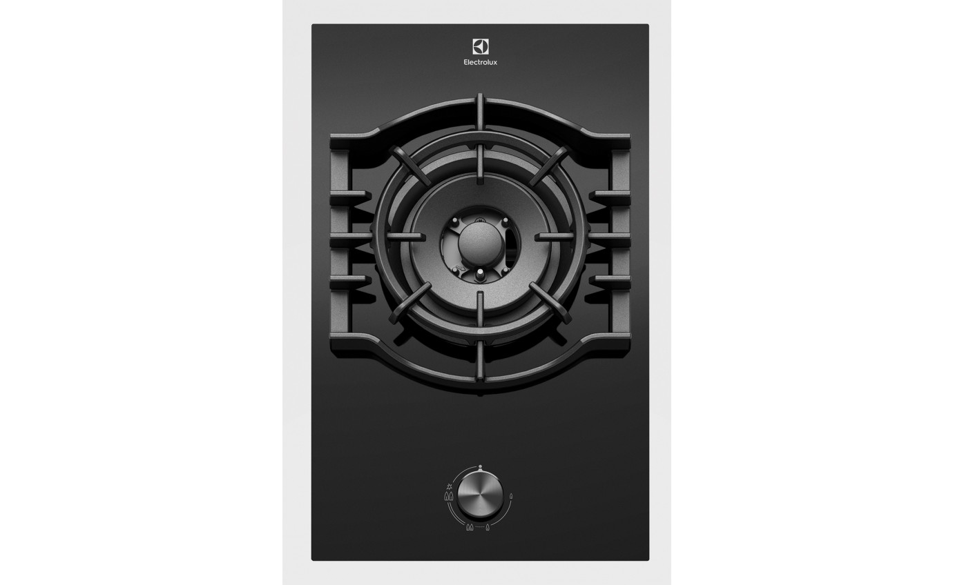 Electrolux 30cm Gas on Glass Cooktop EHG313BD