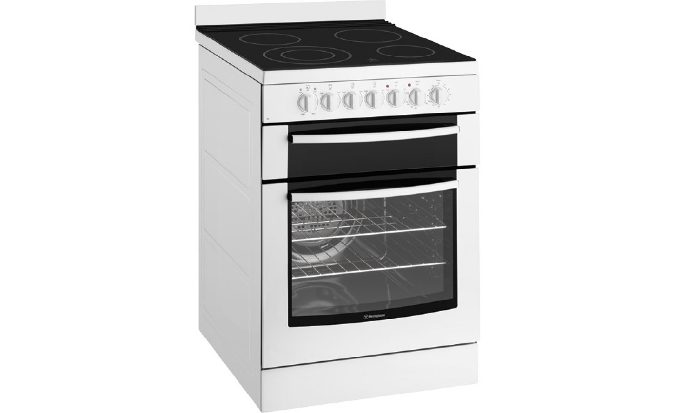 Westinghouse 60cm Freestanding Electric Cooker WFE647WA