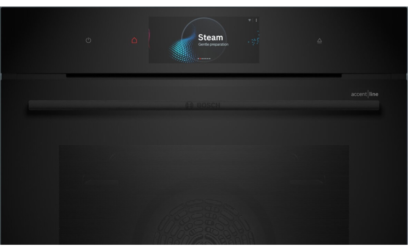 Bosch Series 8 Accentline 60cm BuiltIn Oven with Added Steam Function