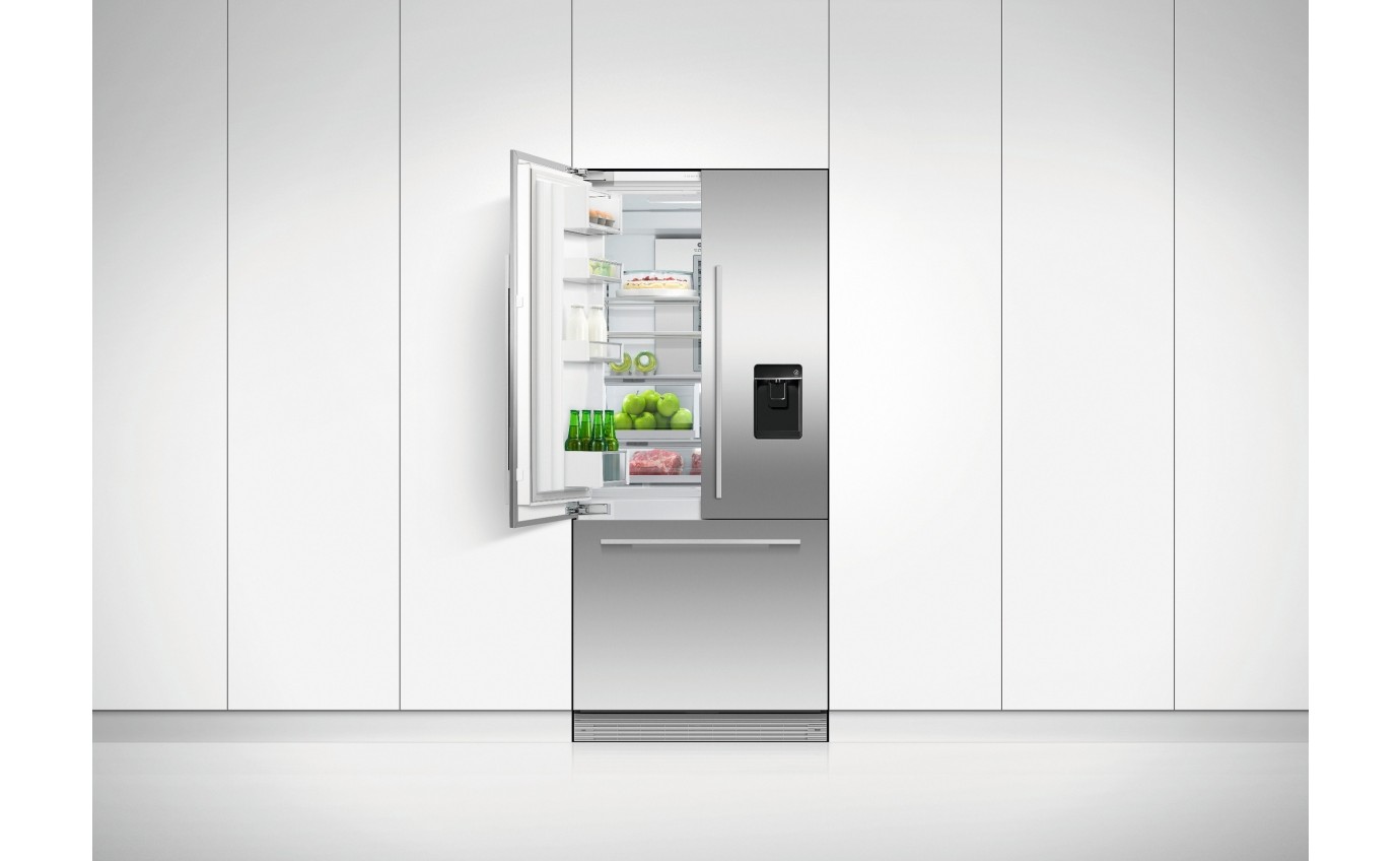 Fisher & Paykel 417L Integrated French Door Fridge RS80AU1