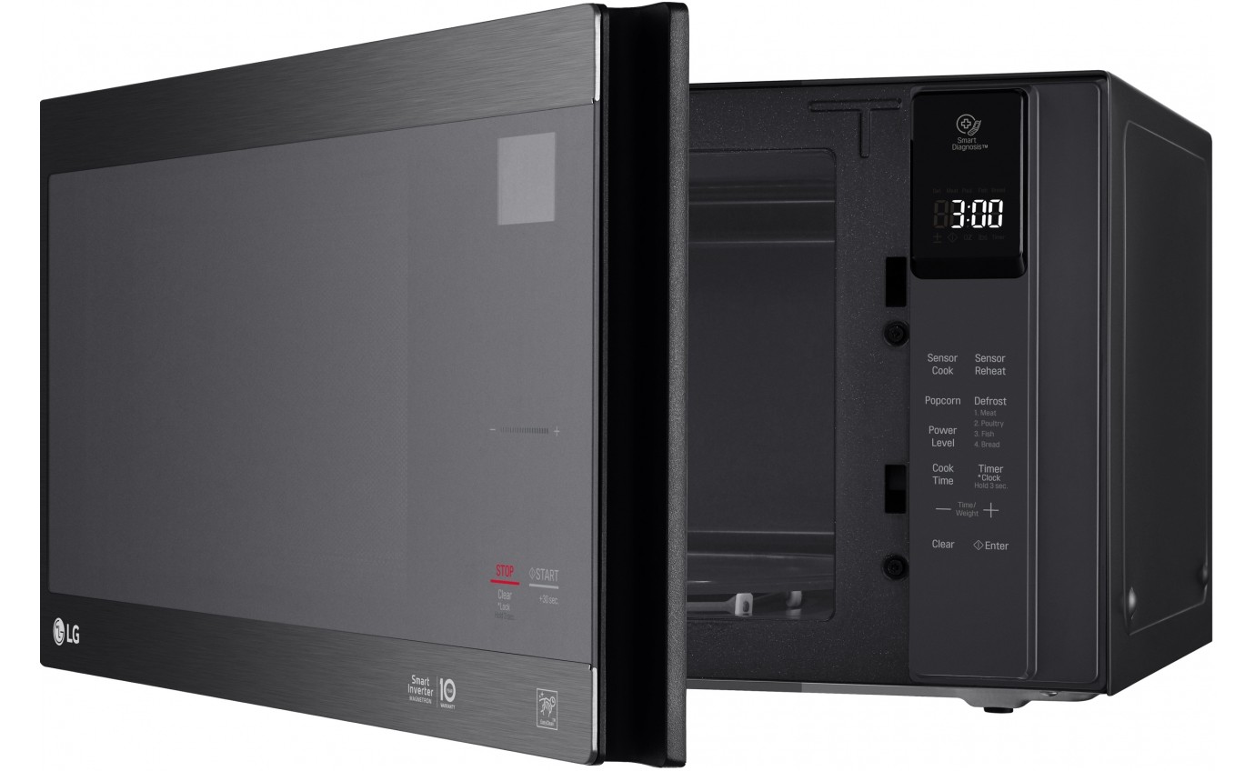 LG 42L 1200W NeoChef® Smart Inverter Microwave Oven (Matte Black) MS4296OMBB