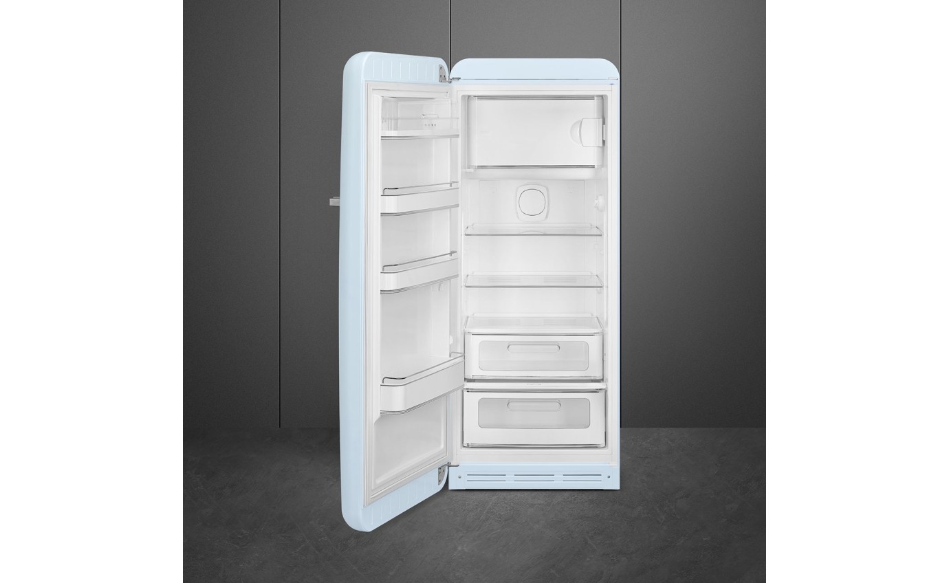 Smeg 270L 50s Style Retro Single Door Fridge Pastel Blue FAB28LPB5AU Smeg 270L 50s Style Retro Single Door Fridge Pastel Blue FAB28LPB5AU