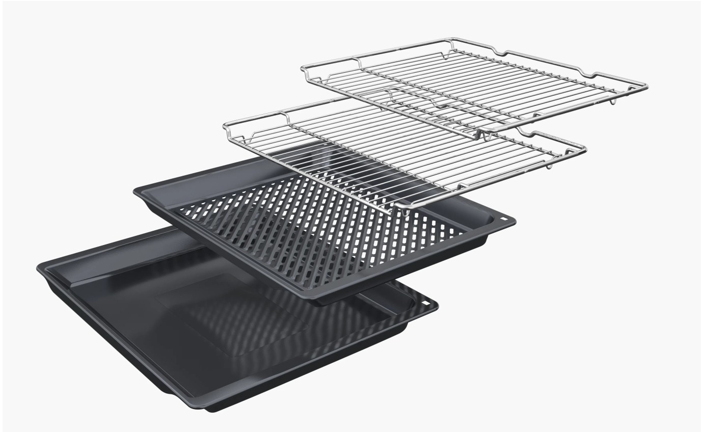 Bosch 60cm BuiltIn Oven with Steam & Microwave Function HNG978QB1A Hart & Co.