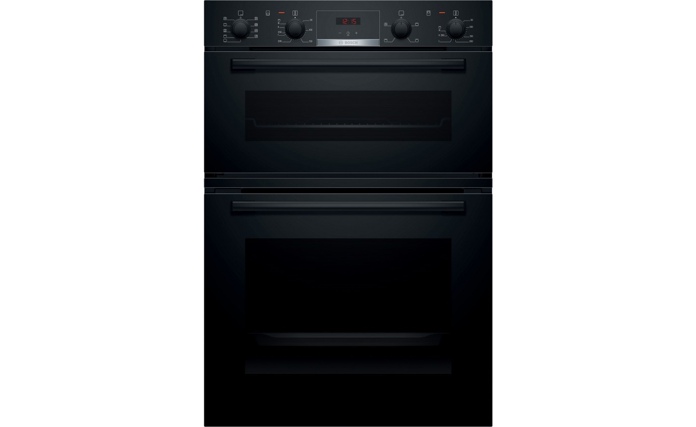 Bosch Serie 4 Built-in Double Oven Black MBA534BB0A