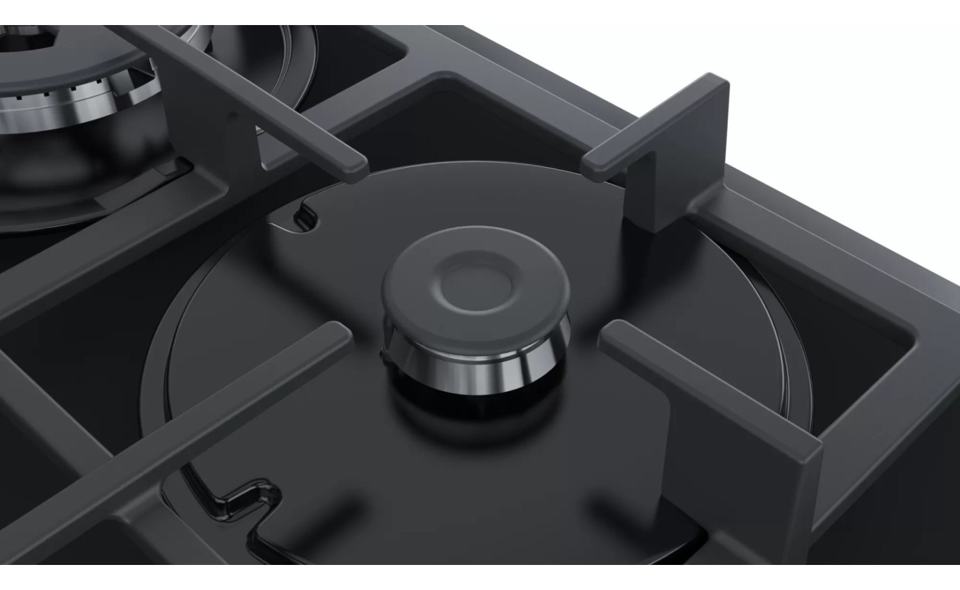 bosch tempered glass gas hob 60cm black