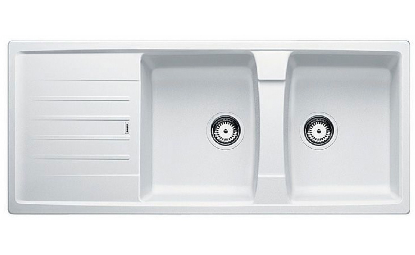 Blanco Double Bowl Sink (White) LEXA8SWK5