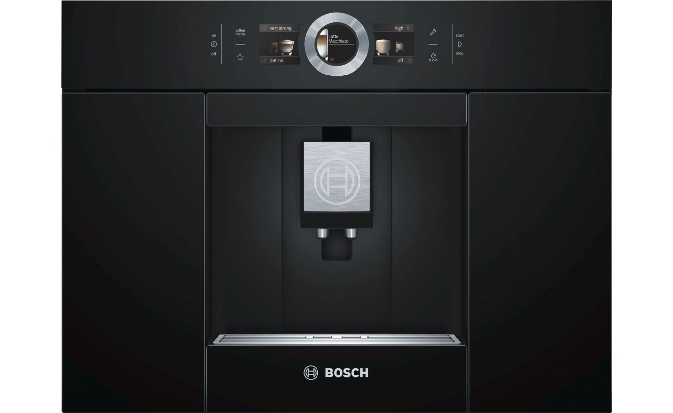 Bosch Built-In Fully Automatic Coffee Machine (Black) CTL636EB6