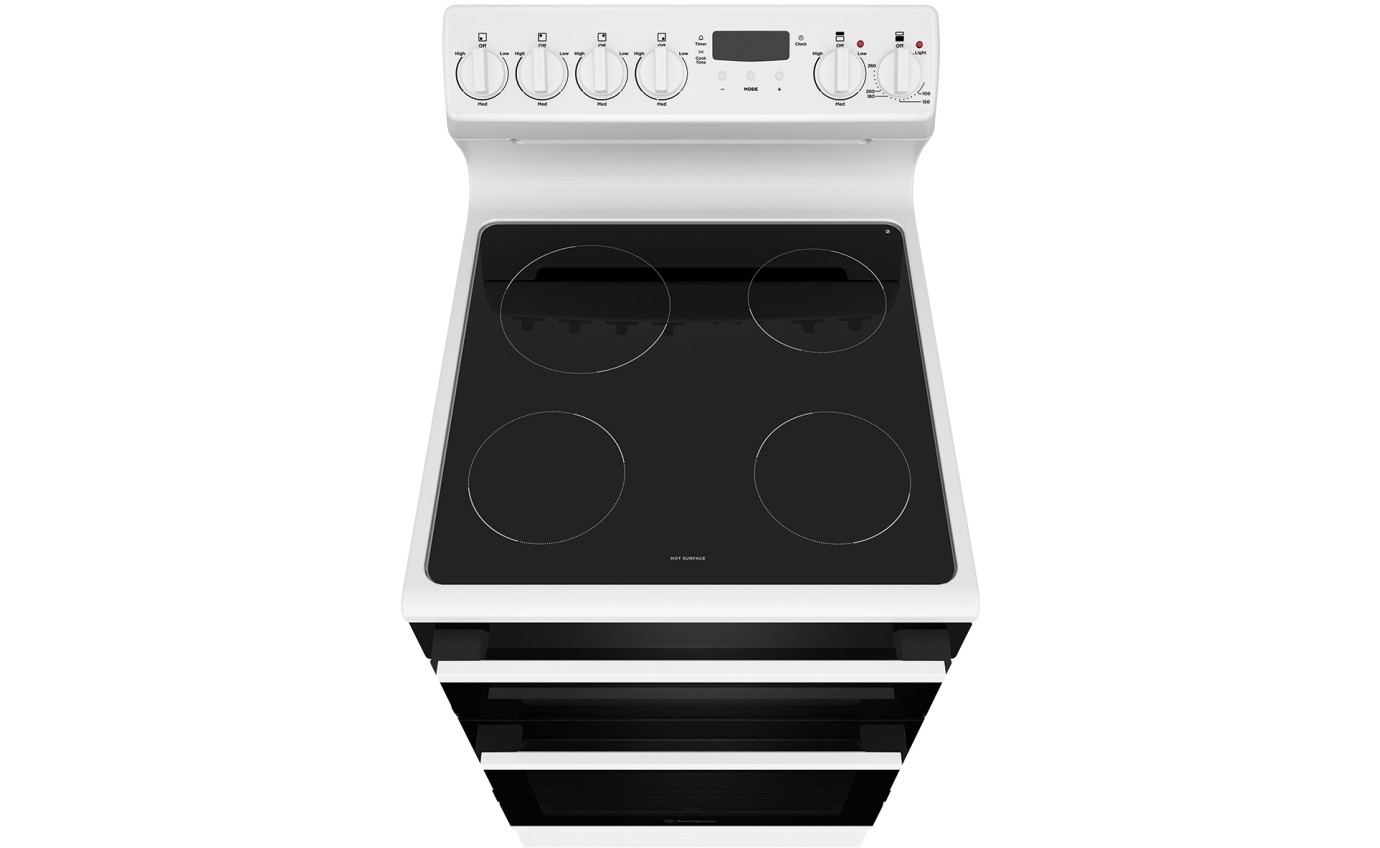 westinghouse 54cm electric upright cooker